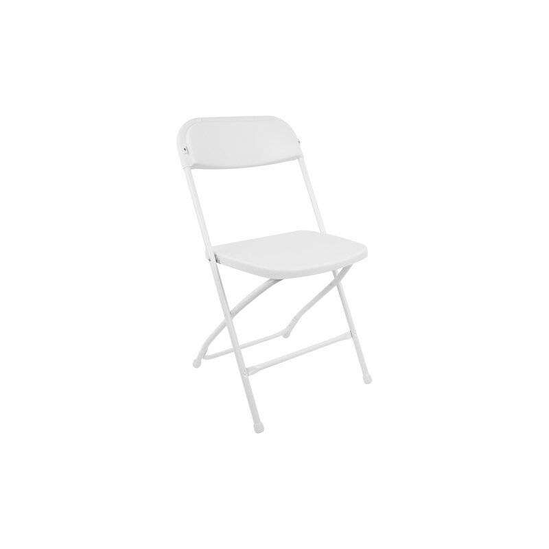 Стул складной  "Golf CF-002", белый каркас, пластик белый, XXXXXX, 532887 главное фото
