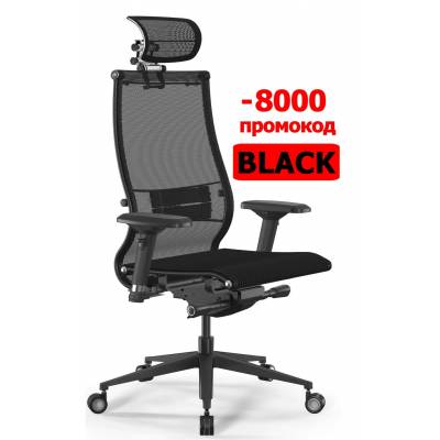 Кресло Метта Samurai Black Edition New