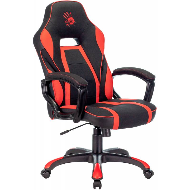 Кресло игровое A4Tech Bloody GC-250 черный/красный эко.кожа/ткань крестов. главное фото