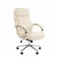 Кресло руководителя Chairman 794 Россия хром экокожа светло-бежевая главное фото в маленьком размере